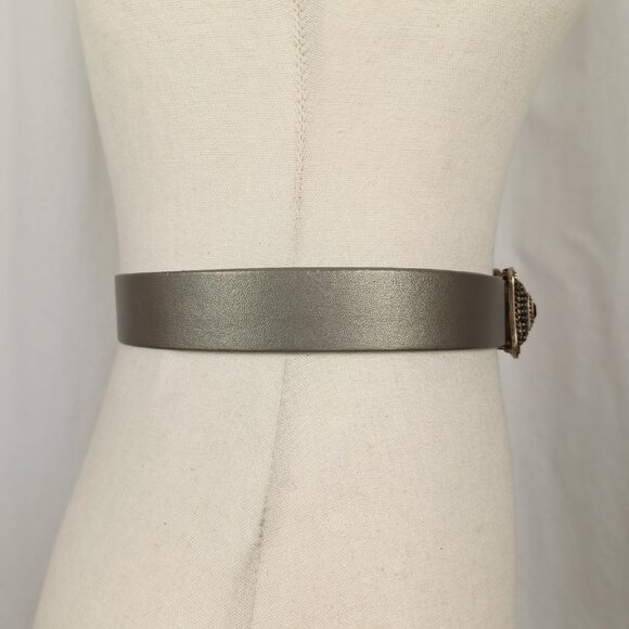 Vintage 80s Douglas Paquette Mixed Metal Buckle + Belt main image 5